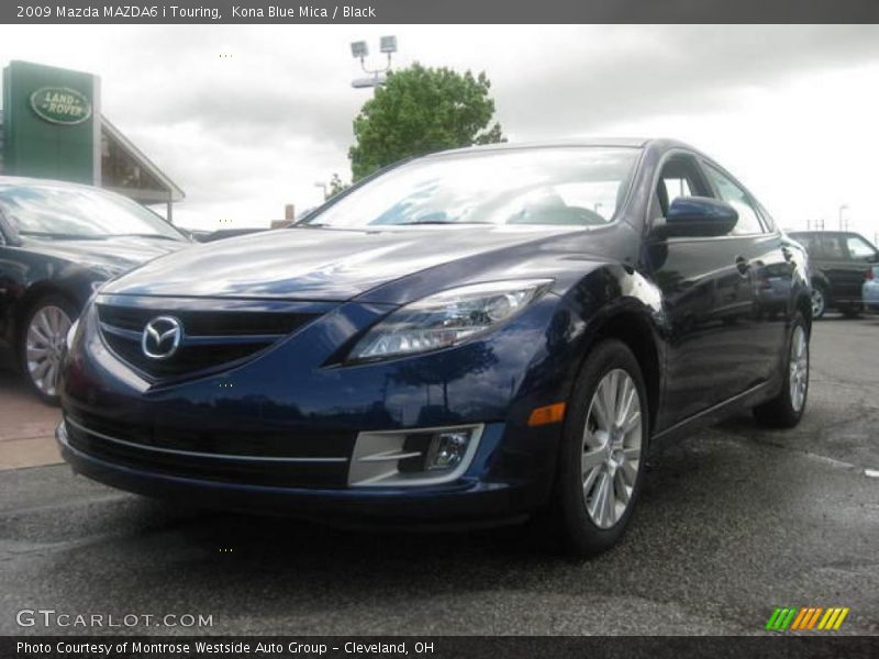 Kona Blue Mica / Black 2009 Mazda MAZDA6 i Touring