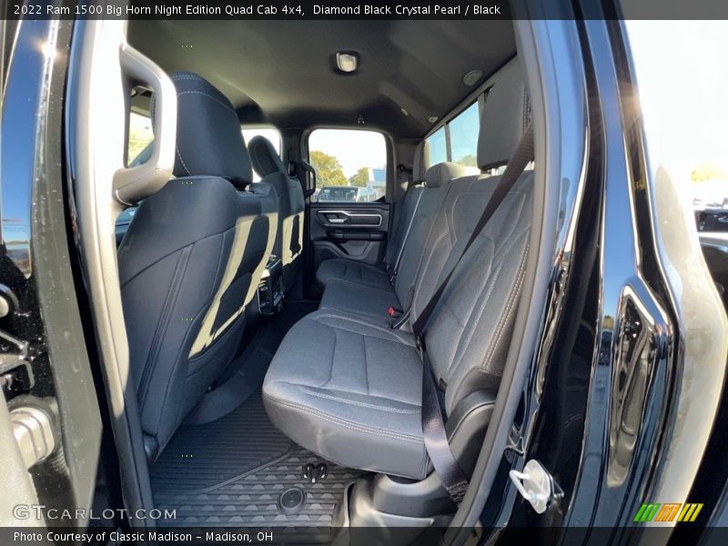 Diamond Black Crystal Pearl / Black 2022 Ram 1500 Big Horn Night Edition Quad Cab 4x4