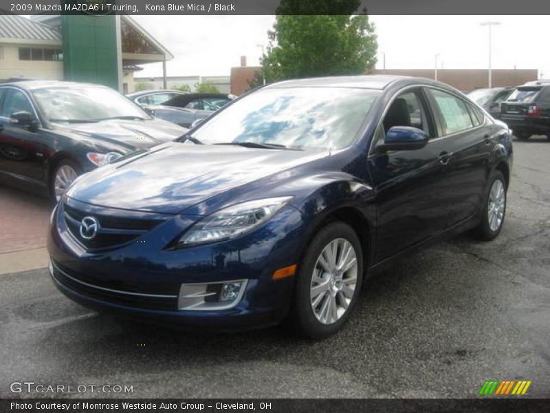 Kona Blue Mica / Black 2009 Mazda MAZDA6 i Touring