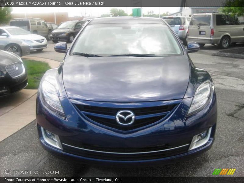 Kona Blue Mica / Black 2009 Mazda MAZDA6 i Touring