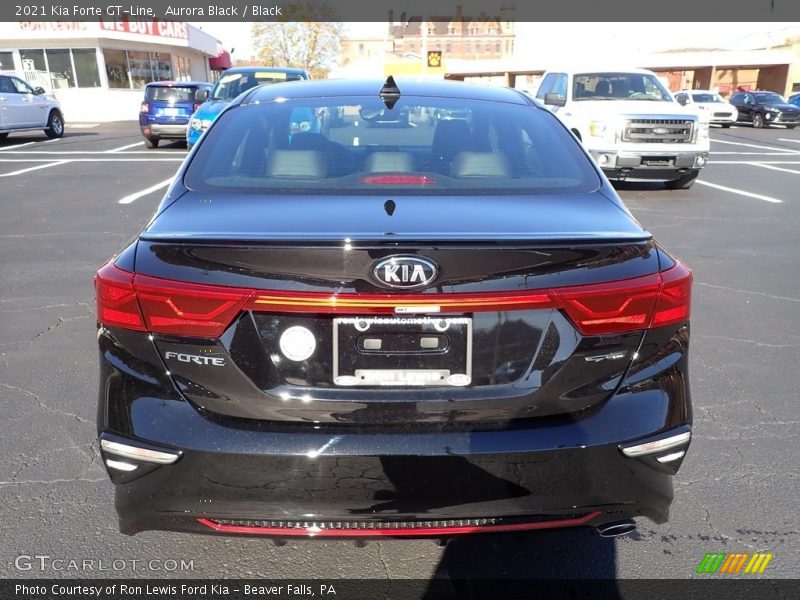 Aurora Black / Black 2021 Kia Forte GT-Line