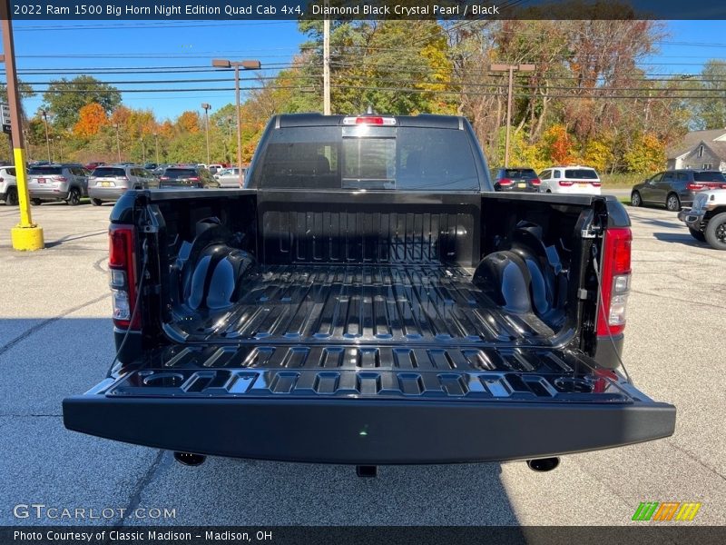 Diamond Black Crystal Pearl / Black 2022 Ram 1500 Big Horn Night Edition Quad Cab 4x4