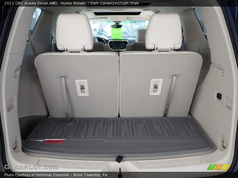 Hunter Metallic / Dark Galvanized/Light Shale 2021 GMC Acadia Denali AWD