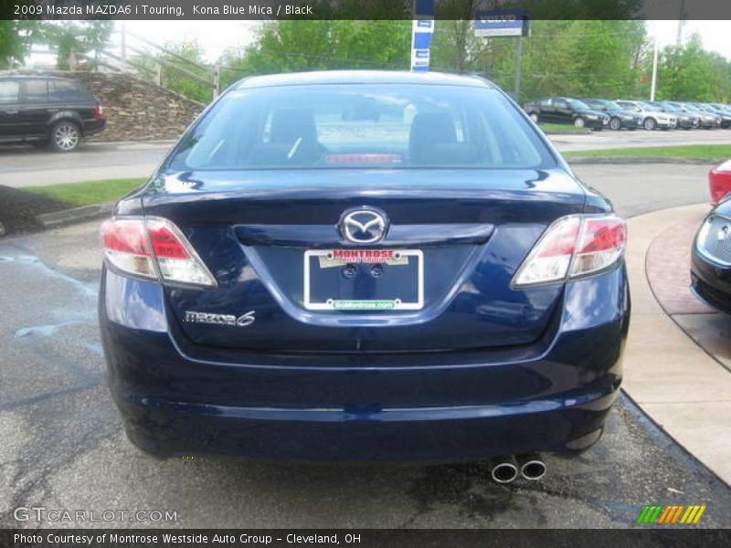 Kona Blue Mica / Black 2009 Mazda MAZDA6 i Touring