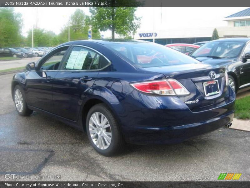 Kona Blue Mica / Black 2009 Mazda MAZDA6 i Touring