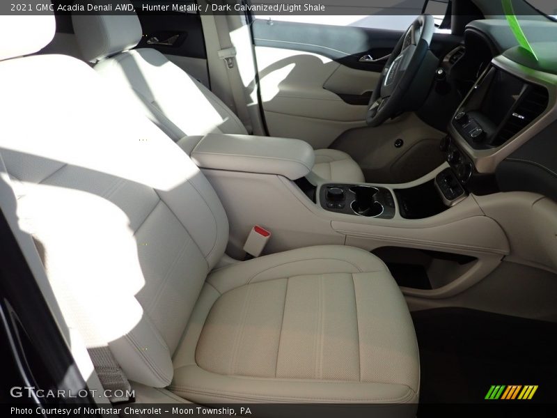 Hunter Metallic / Dark Galvanized/Light Shale 2021 GMC Acadia Denali AWD