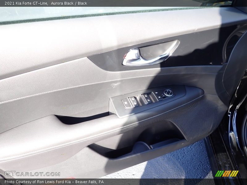 Aurora Black / Black 2021 Kia Forte GT-Line