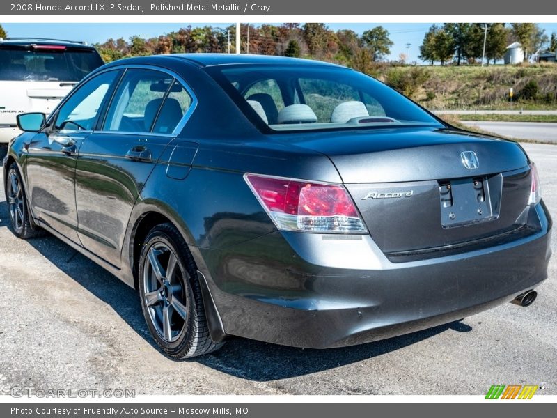 Polished Metal Metallic / Gray 2008 Honda Accord LX-P Sedan