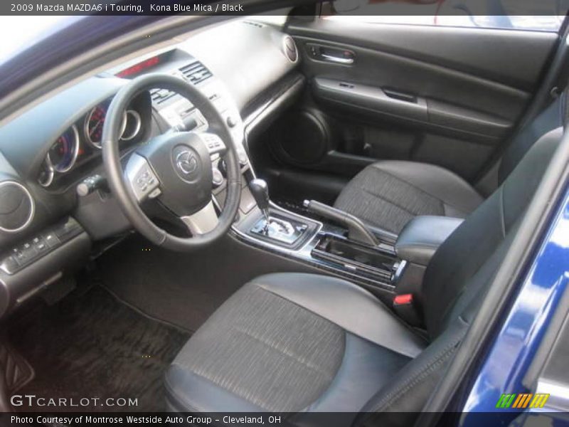 Kona Blue Mica / Black 2009 Mazda MAZDA6 i Touring