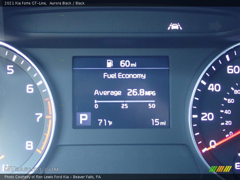 Aurora Black / Black 2021 Kia Forte GT-Line