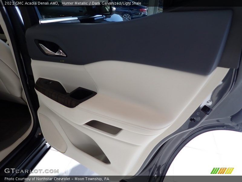 Hunter Metallic / Dark Galvanized/Light Shale 2021 GMC Acadia Denali AWD