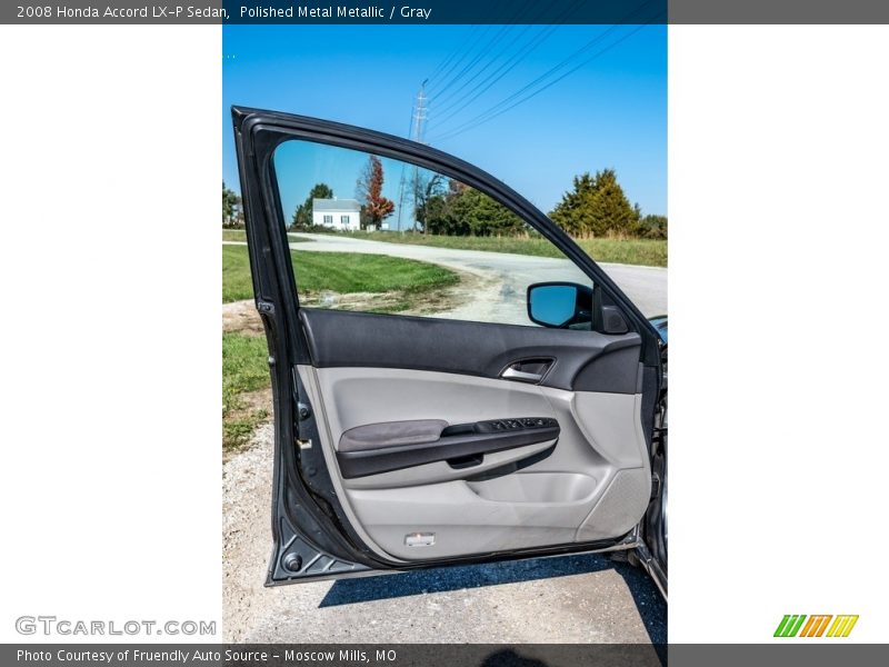 Polished Metal Metallic / Gray 2008 Honda Accord LX-P Sedan