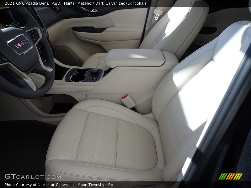 Hunter Metallic / Dark Galvanized/Light Shale 2021 GMC Acadia Denali AWD