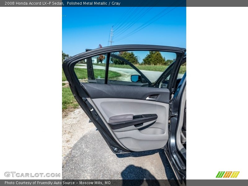 Polished Metal Metallic / Gray 2008 Honda Accord LX-P Sedan