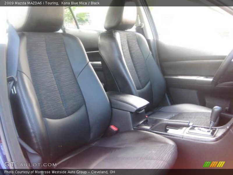 Kona Blue Mica / Black 2009 Mazda MAZDA6 i Touring