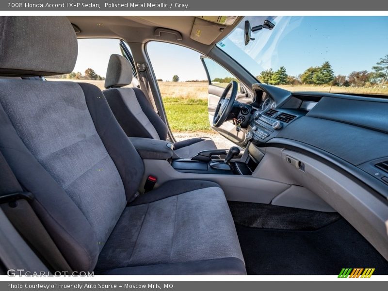 Polished Metal Metallic / Gray 2008 Honda Accord LX-P Sedan