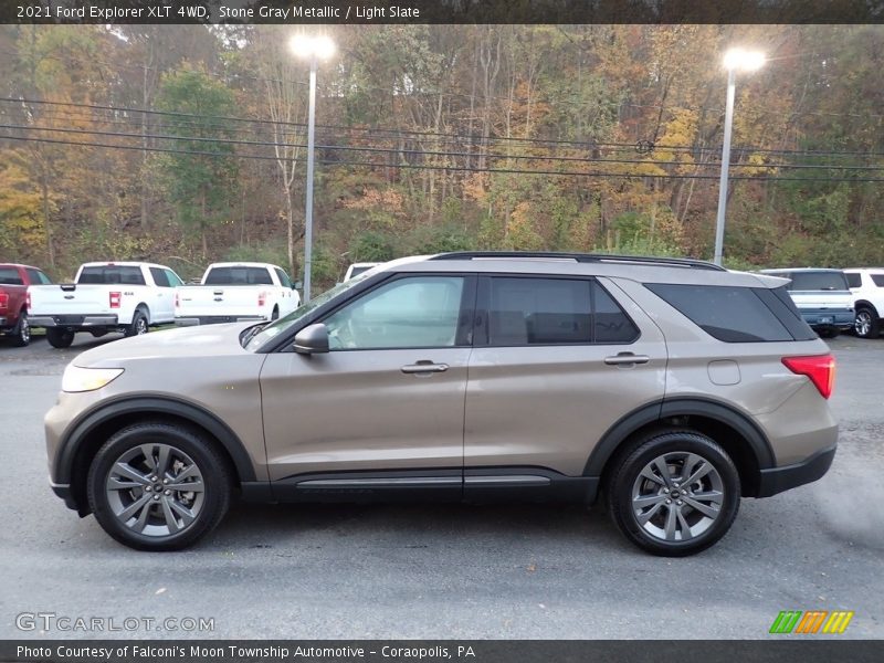  2021 Explorer XLT 4WD Stone Gray Metallic