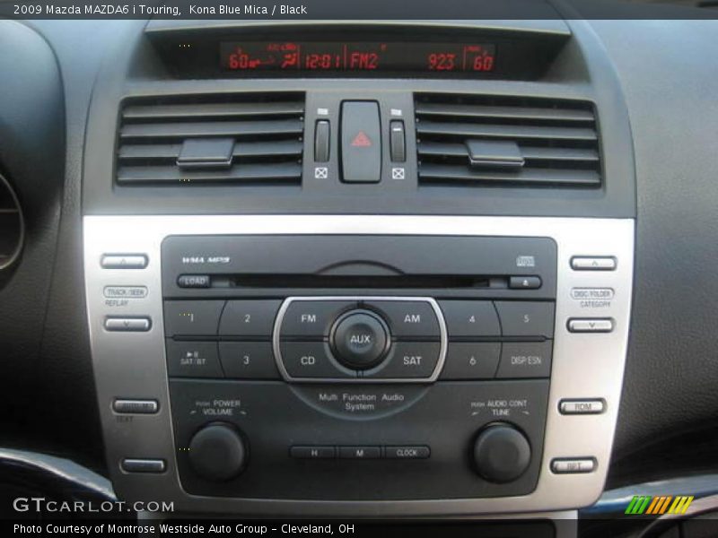 Kona Blue Mica / Black 2009 Mazda MAZDA6 i Touring