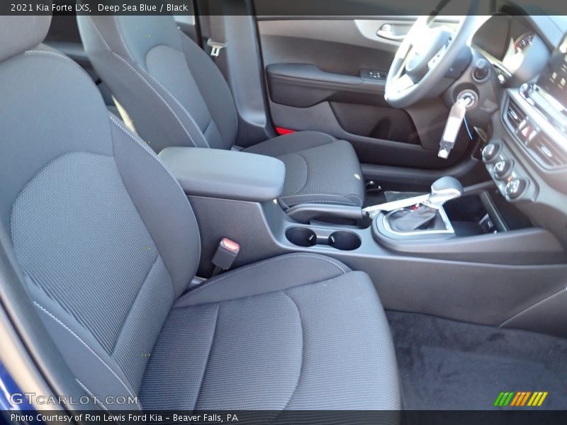 Deep Sea Blue / Black 2021 Kia Forte LXS