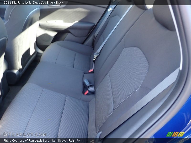Deep Sea Blue / Black 2021 Kia Forte LXS