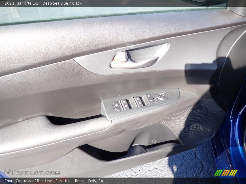 Deep Sea Blue / Black 2021 Kia Forte LXS