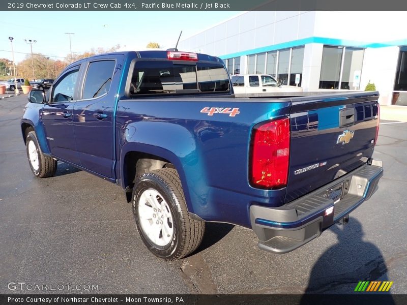Pacific Blue Metallic / Jet Black 2019 Chevrolet Colorado LT Crew Cab 4x4