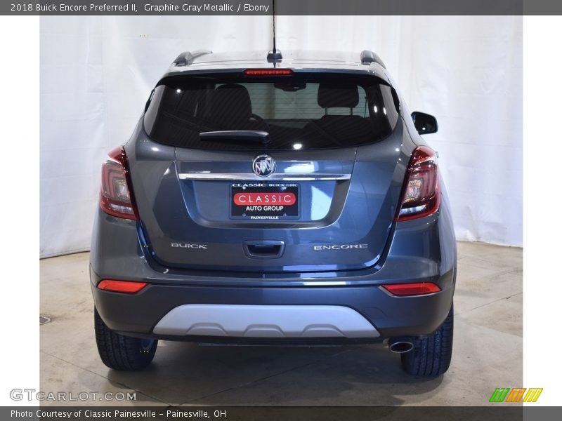 Graphite Gray Metallic / Ebony 2018 Buick Encore Preferred II