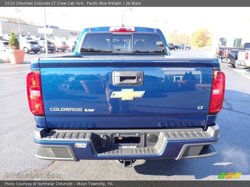 Pacific Blue Metallic / Jet Black 2019 Chevrolet Colorado LT Crew Cab 4x4