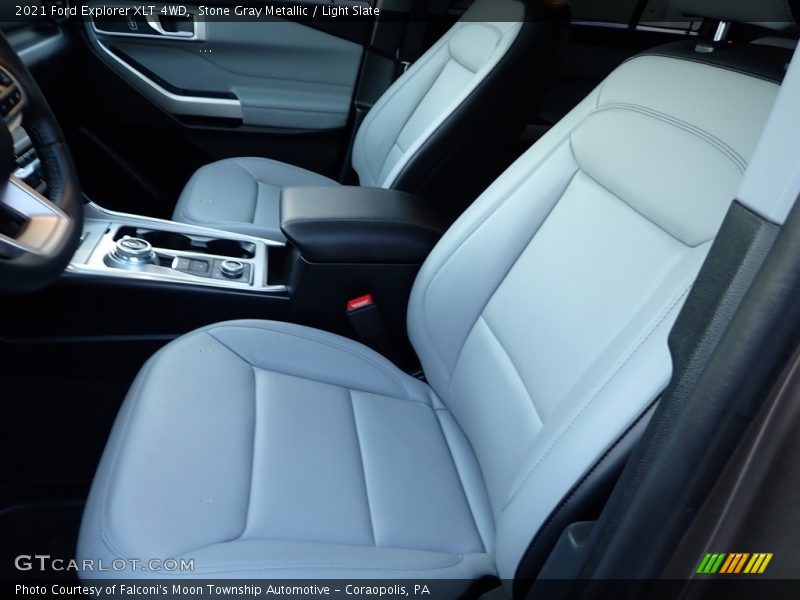 Front Seat of 2021 Explorer XLT 4WD