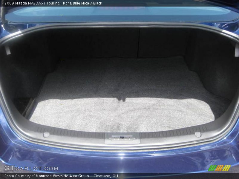 Kona Blue Mica / Black 2009 Mazda MAZDA6 i Touring