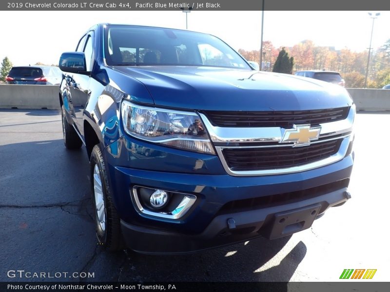Pacific Blue Metallic / Jet Black 2019 Chevrolet Colorado LT Crew Cab 4x4