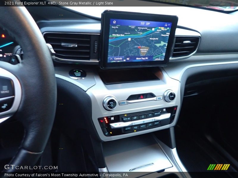Navigation of 2021 Explorer XLT 4WD