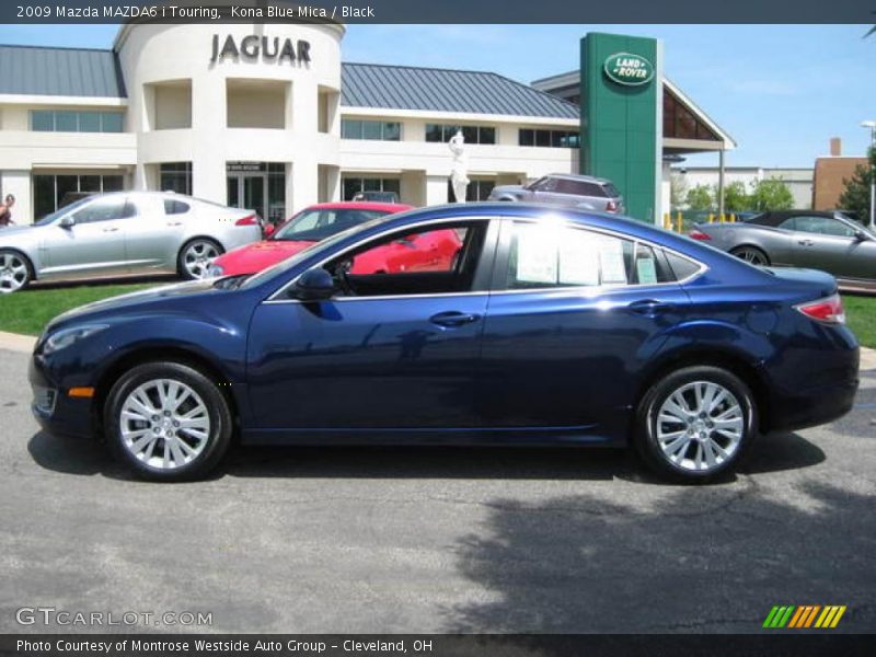 Kona Blue Mica / Black 2009 Mazda MAZDA6 i Touring