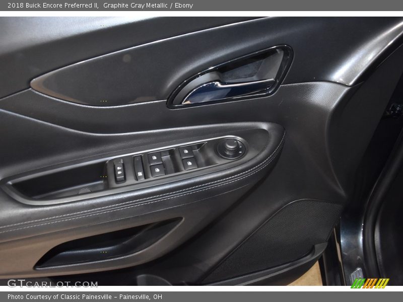 Graphite Gray Metallic / Ebony 2018 Buick Encore Preferred II
