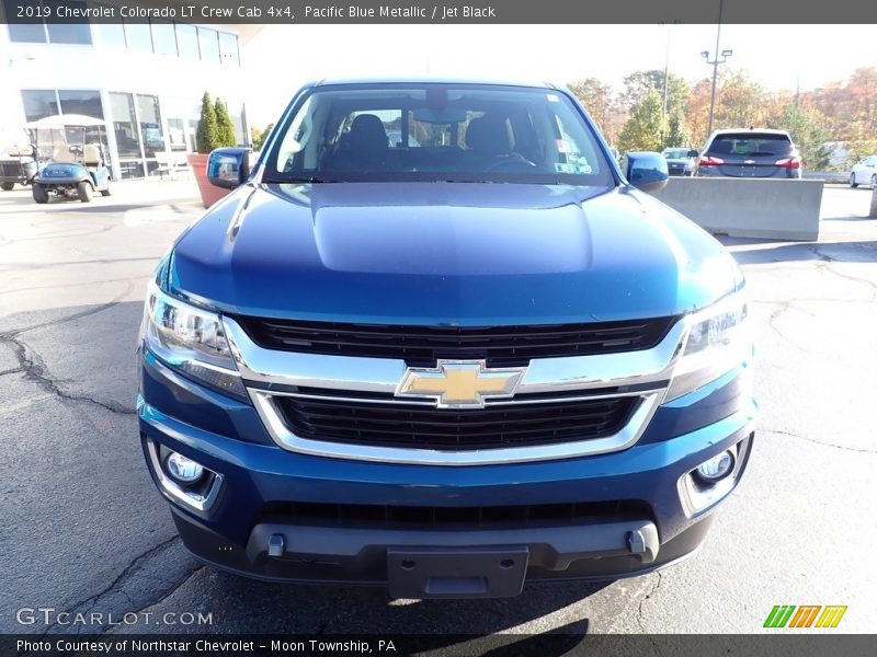 Pacific Blue Metallic / Jet Black 2019 Chevrolet Colorado LT Crew Cab 4x4