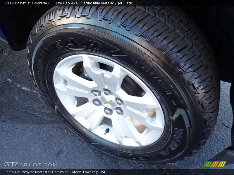 Pacific Blue Metallic / Jet Black 2019 Chevrolet Colorado LT Crew Cab 4x4