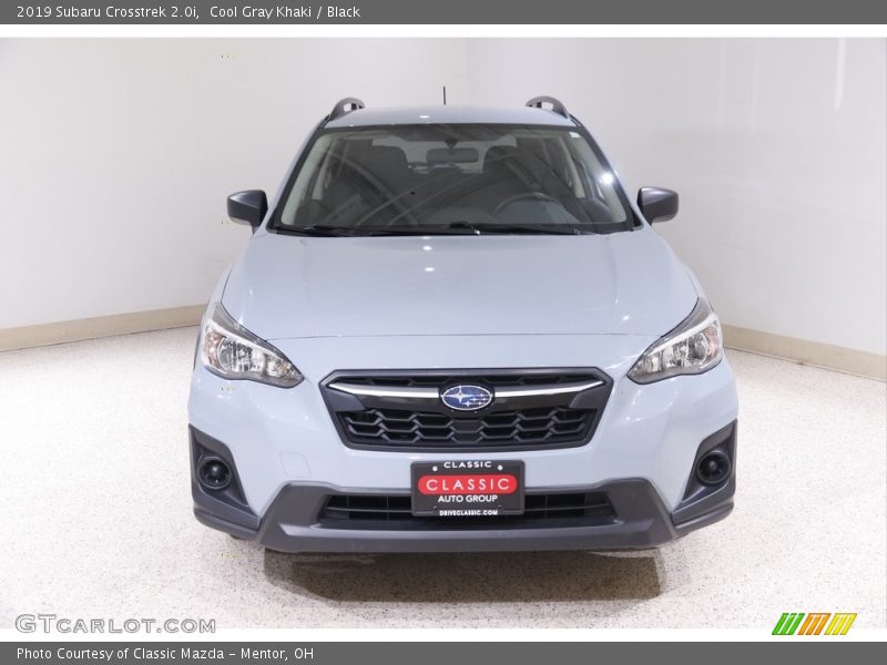 Cool Gray Khaki / Black 2019 Subaru Crosstrek 2.0i