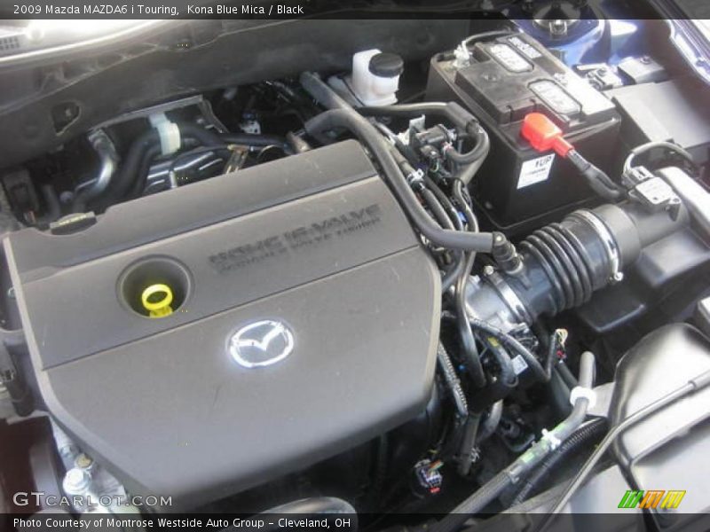 Kona Blue Mica / Black 2009 Mazda MAZDA6 i Touring