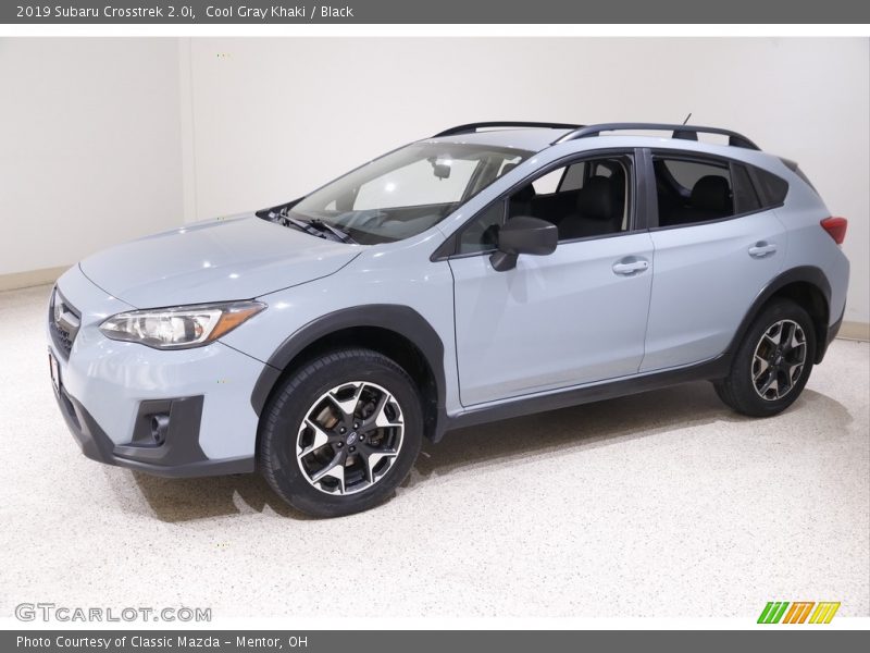 Cool Gray Khaki / Black 2019 Subaru Crosstrek 2.0i