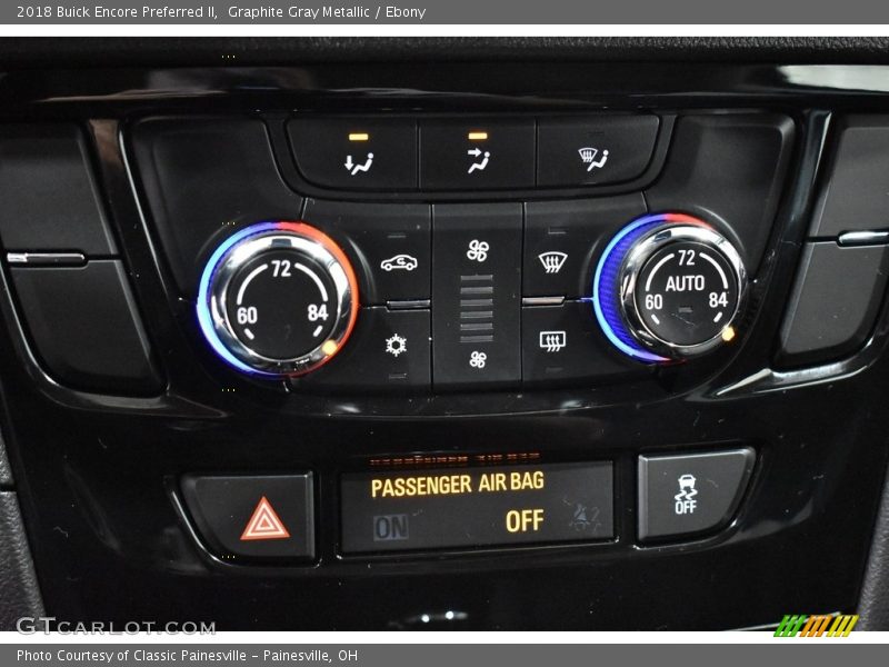 Graphite Gray Metallic / Ebony 2018 Buick Encore Preferred II