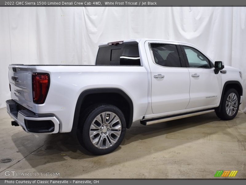 White Frost Tricoat / Jet Black 2022 GMC Sierra 1500 Limited Denali Crew Cab 4WD