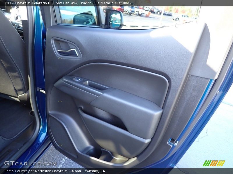 Pacific Blue Metallic / Jet Black 2019 Chevrolet Colorado LT Crew Cab 4x4