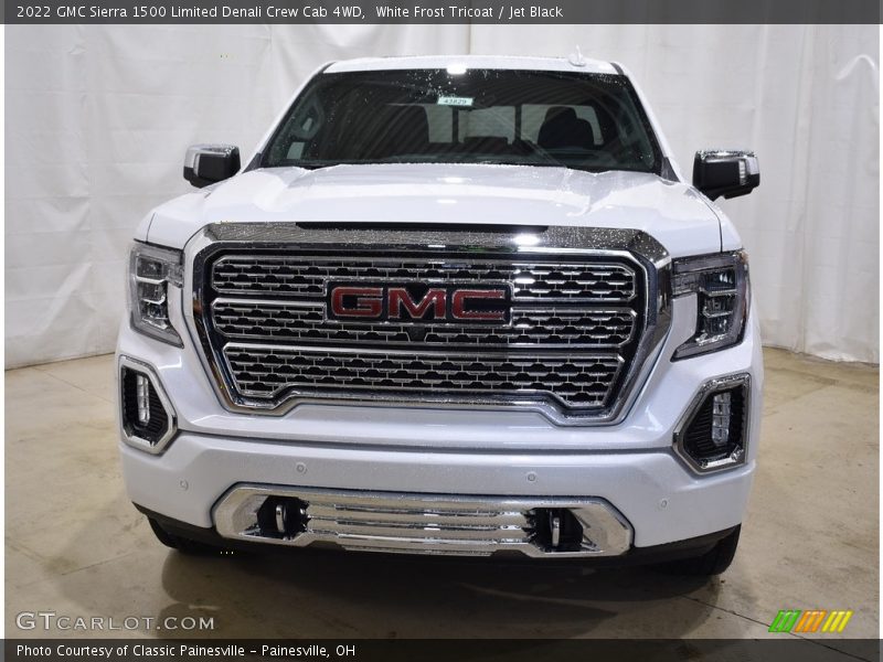 White Frost Tricoat / Jet Black 2022 GMC Sierra 1500 Limited Denali Crew Cab 4WD