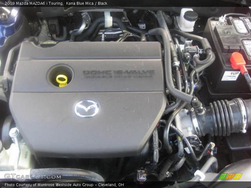Kona Blue Mica / Black 2009 Mazda MAZDA6 i Touring