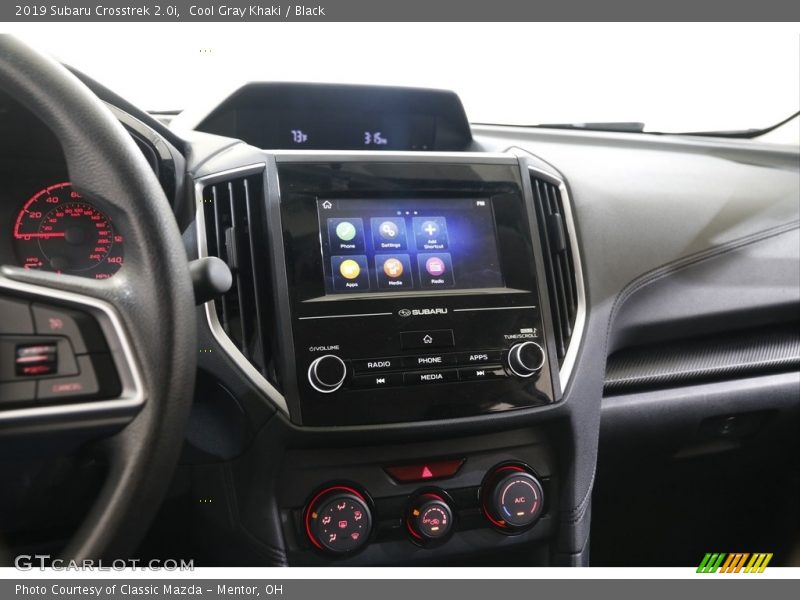 Cool Gray Khaki / Black 2019 Subaru Crosstrek 2.0i