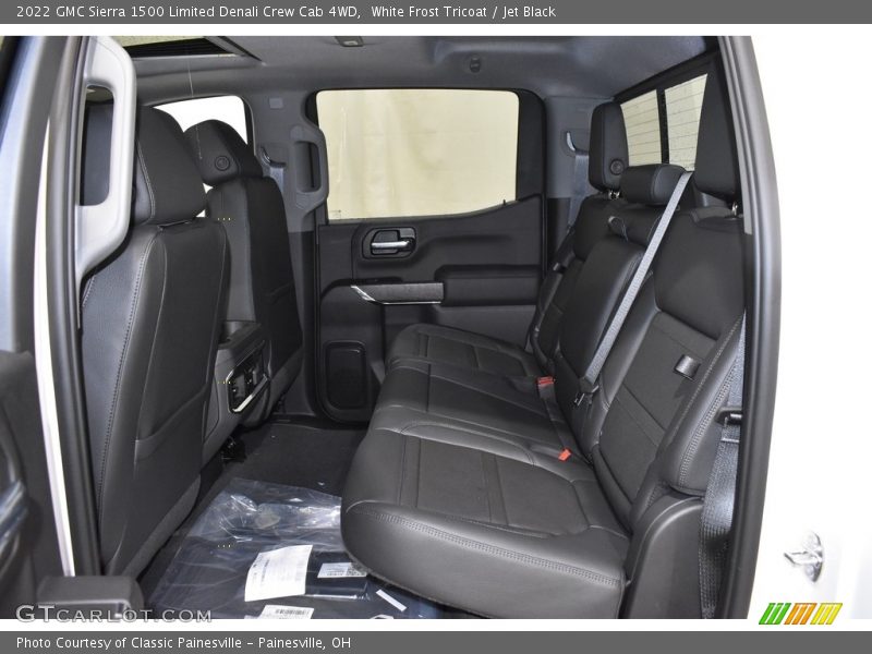White Frost Tricoat / Jet Black 2022 GMC Sierra 1500 Limited Denali Crew Cab 4WD