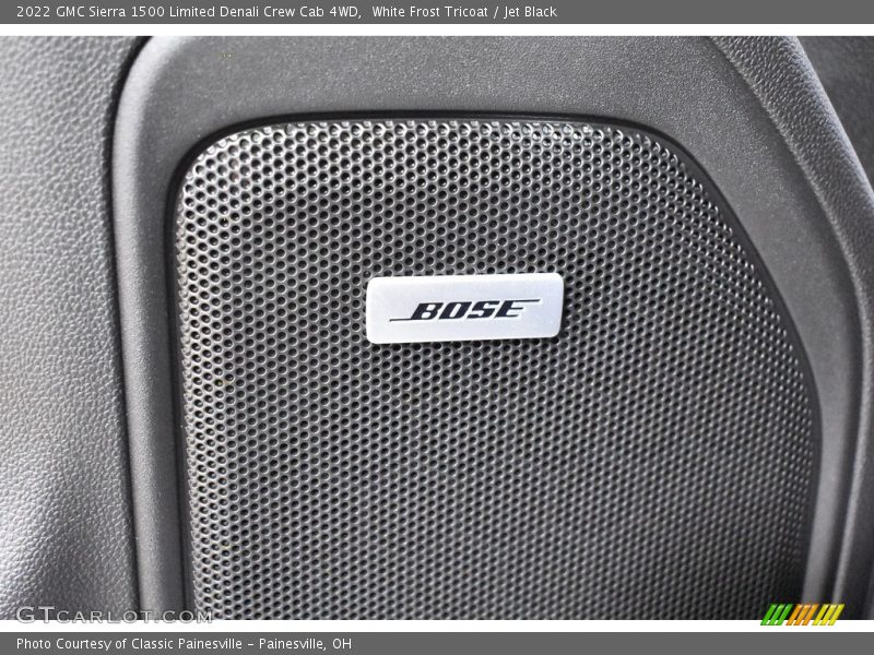 White Frost Tricoat / Jet Black 2022 GMC Sierra 1500 Limited Denali Crew Cab 4WD