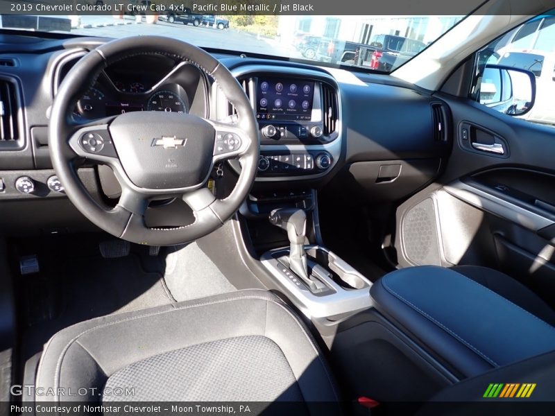 Pacific Blue Metallic / Jet Black 2019 Chevrolet Colorado LT Crew Cab 4x4