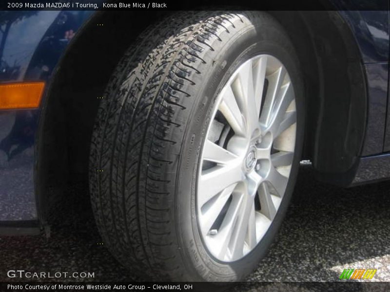 Kona Blue Mica / Black 2009 Mazda MAZDA6 i Touring