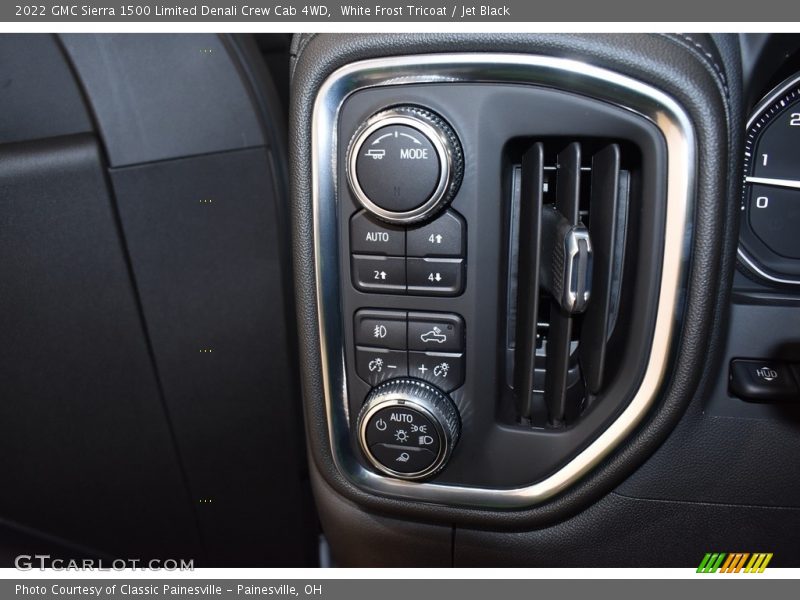 White Frost Tricoat / Jet Black 2022 GMC Sierra 1500 Limited Denali Crew Cab 4WD